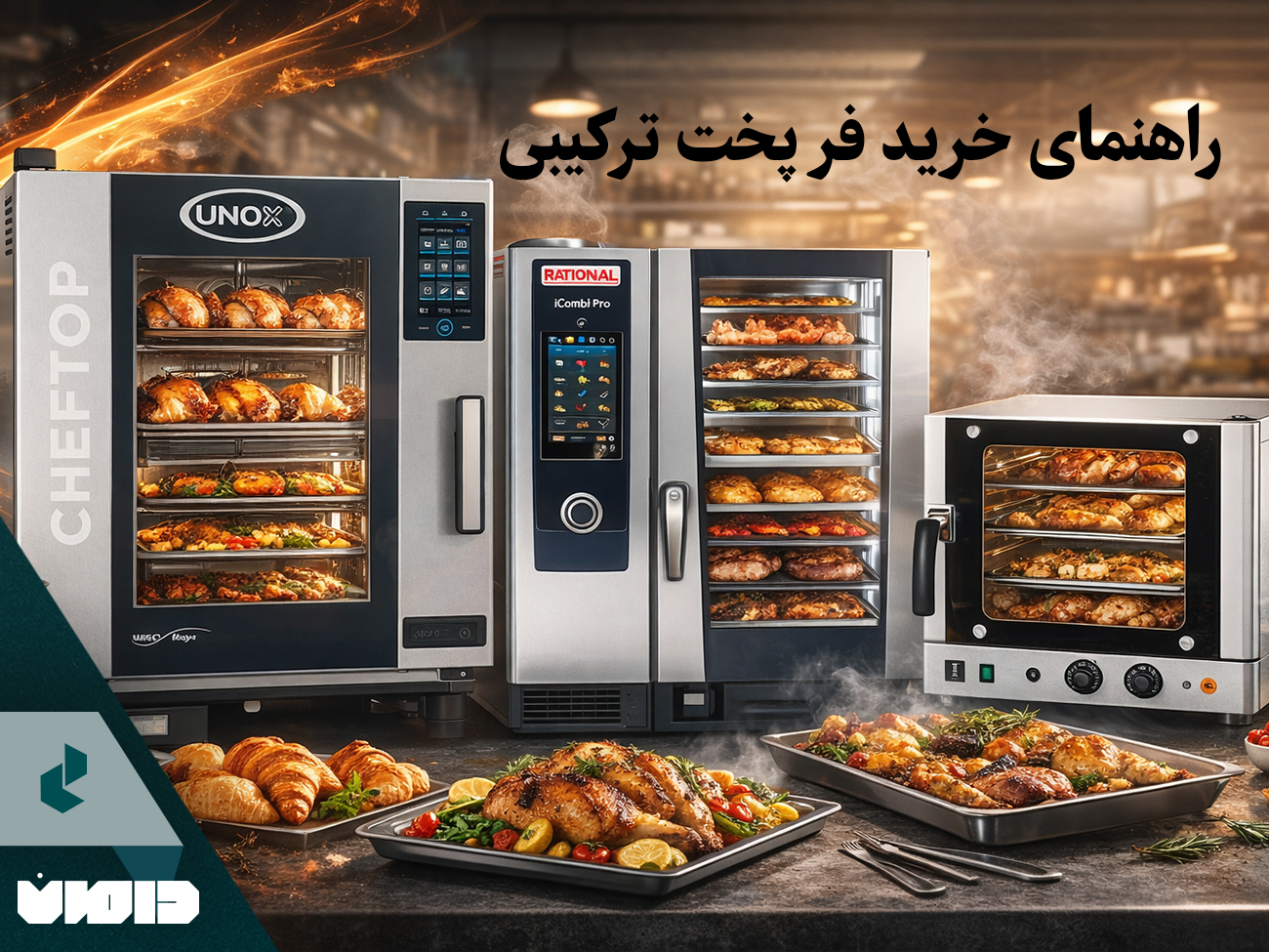 راهنمای خرید فر پخت ترکیبی برای رستوران‌ها