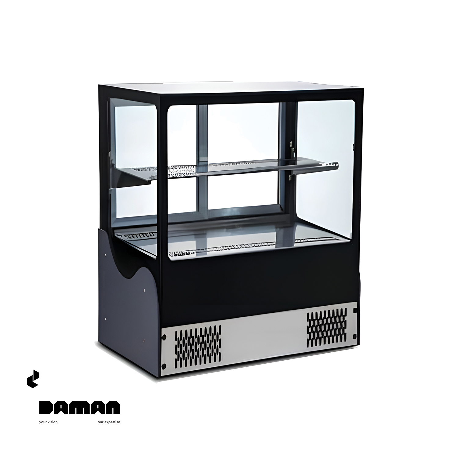 یخچال شوکیک دو طبقه رومیزی نیکروم Nicrum مدل NCS90.80